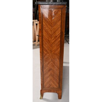 CAUMONT. TRANSITION WINDOW in rosewood veneer...