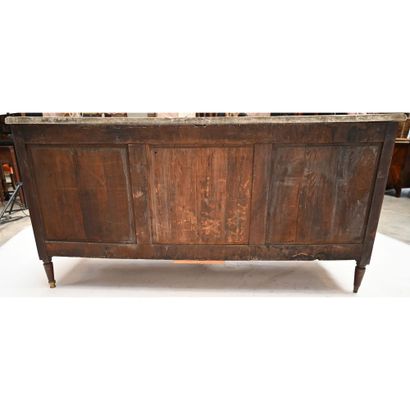 LOUIS XVI ENFILADE in mahogany and mahogany...
