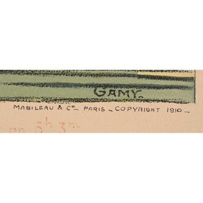 GAMY Marguerite. (1883-1936). 