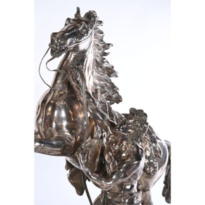 COUSTOU Guillaume. (D’après). «Paire de chevaux...