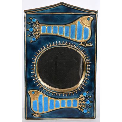 MITHE ESPELT (1923-2020). Rectangular ceramic...