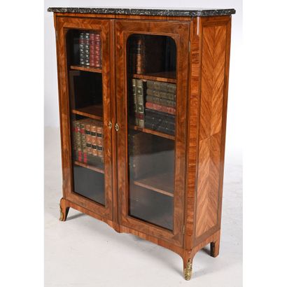 CAUMONT. TRANSITION WINDOW in rosewood veneer...