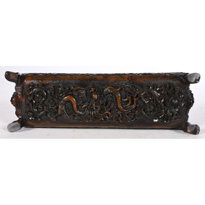JOLI COFFRET pencil case in exotic hardwood,...