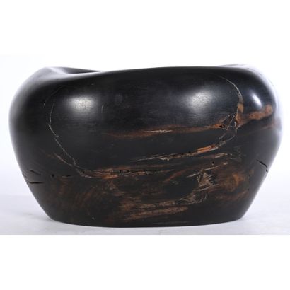 NOLL Alexandre. (1890-1970). COUPE en bois...