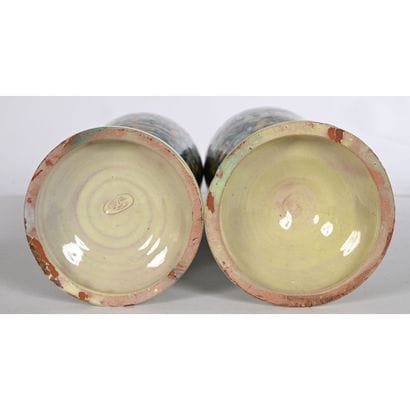 PAIR OF AMPHORES VASES with handles in Tunisian...