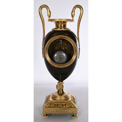Vase-shaped EMPIRE HANGER in bronze with...