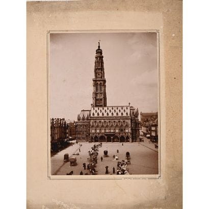 ARRAS. 4 photographs from the 19th and 20th...
