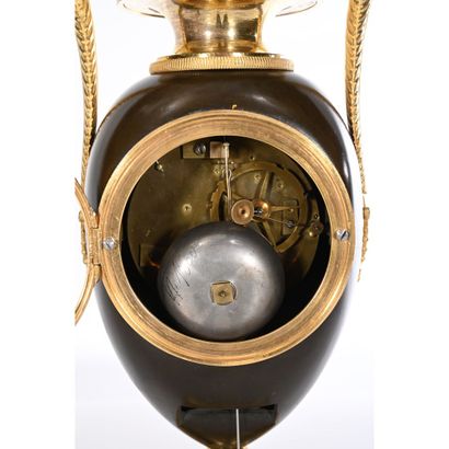 Vase-shaped EMPIRE HANGER in bronze with...