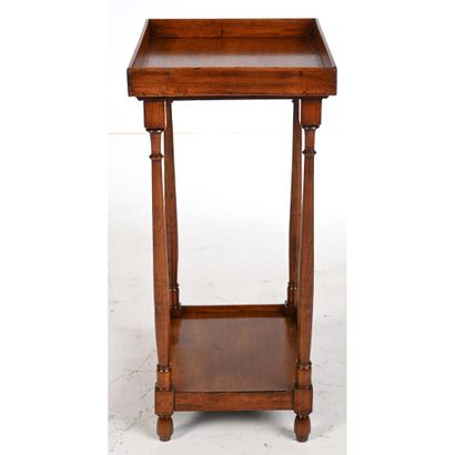 SMALL DESSERTING TABLE in natural wood with...