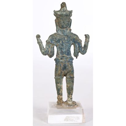 Four-armed DIVINITY in bronze. French private...