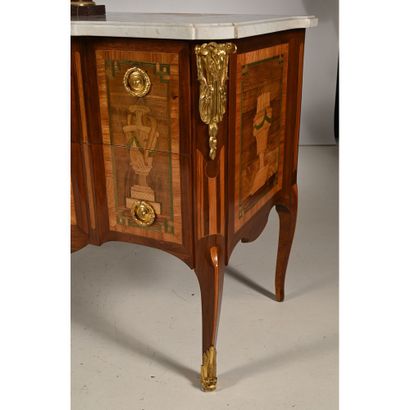 LAPIE. SPECTACULAIRE COMMODE TRANSITION de...