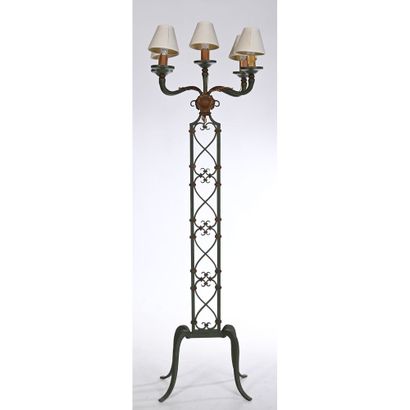 ZADOUNAÏSKI. (Attribué à). LAMPADAIRE en...