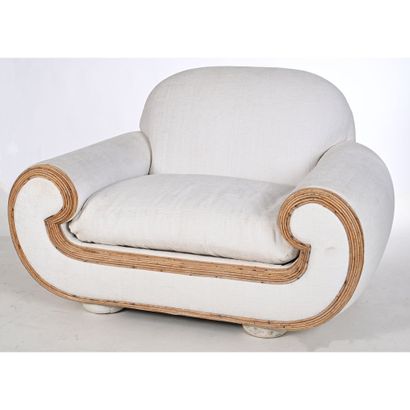 VIVAI DEL SUD. PAIRE DE FAUTEUILS dit «Ours...