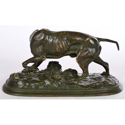 MENE Pierre-Jules. (1810-1879). «Chien à...