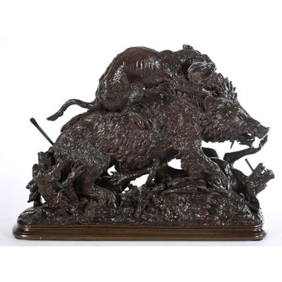 FRATIN Christophe. (1801-1864). «Ferme de...