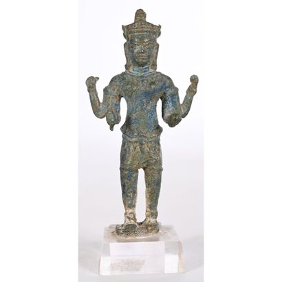 Four-armed DIVINITY in bronze. French private...