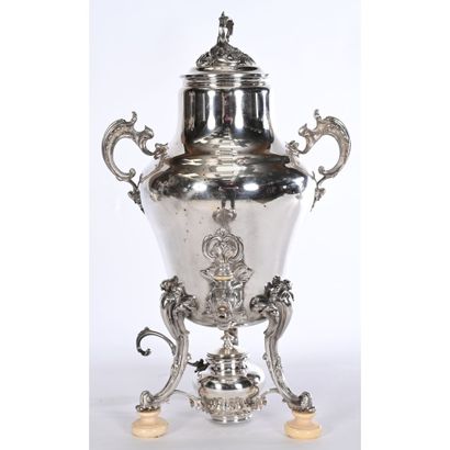 M.O. BOULLENGER. FONTAINE et SA LAMPE DE...