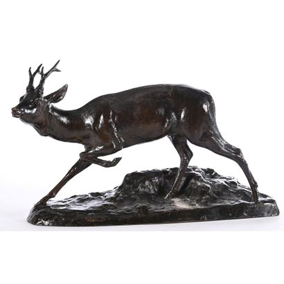 FIOT Maximilien. (1886-1953). «Chevreuil...