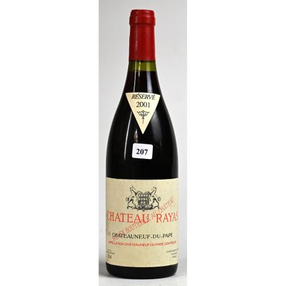 1 Btle Château RAYAS, Châteauneuf-du-Pape,...