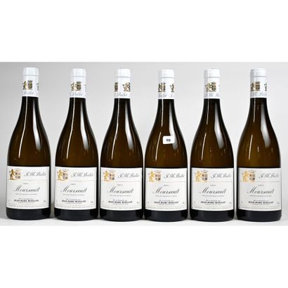 6 Btles MEURSAULT, Boillot, 2021. (*)