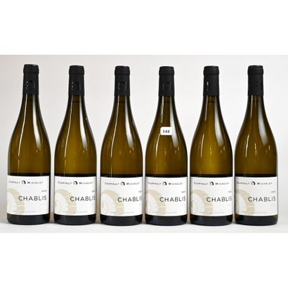 6 Btles CHABLIS, Courtault-Michelet, 2022....