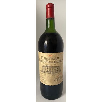 1 Magnum Château HAUT MARBUZET, 1982. (Niveau...