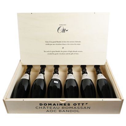 DOMAINE OTT. 6 Btles CBO Château ROMASSAN,...