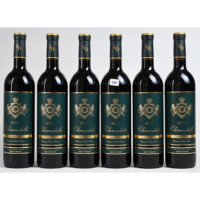6 Btles Château CLARENDELLE, Inspirées par...