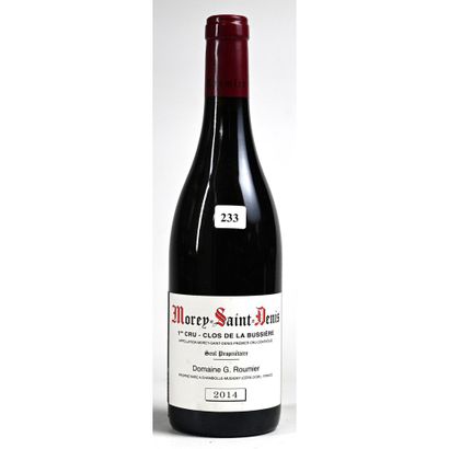 DOMAINE G. ROUMIER. 1 Btle MOREY-SAINT-DENIS,...