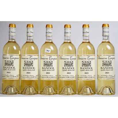 DOMAINE TEMPIER, 6 Btles BANDOL, Blanc, ...