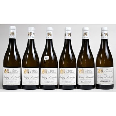 6 Btles PULIGNY-MONTRACHET, J.M. Boillot,...