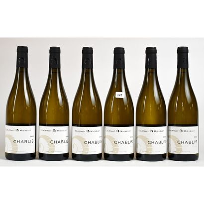 6 Btles CHABLIS, Courtault-Michelet, 2022....