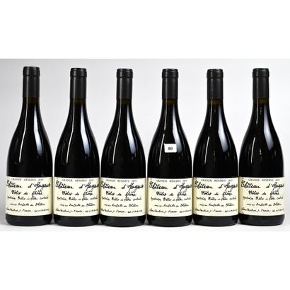 6 Btles (75cl) Château d’HUGUES, Côtes-du-Rhône...