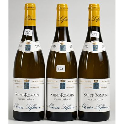 3 Btles SAINT ROMAIN, «Sous le Château»,...