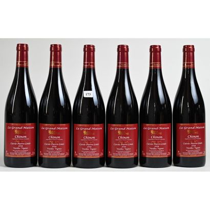 6 Btles Carton CHINON LA GRAND-MAISON, Cuvée...