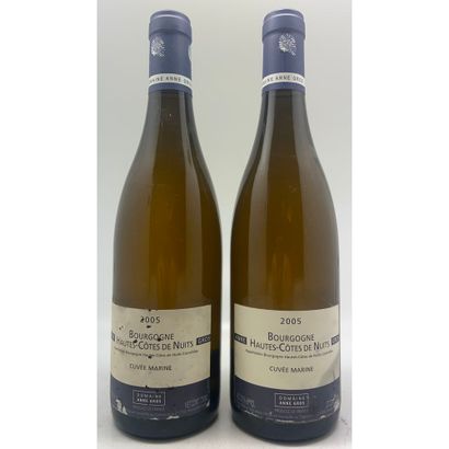 2 Btles Bourgogne HAUTES COTES DE NUITS,...