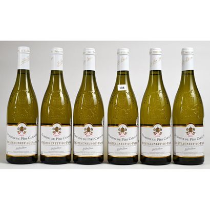6 Btles DOMAINE DU PERE CABOCHE, Blanc, Châteauneuf-du-Pape,...