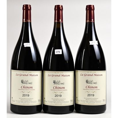 3 Magnums DOMAINE LA GRAND-MAISON, Chinon,...