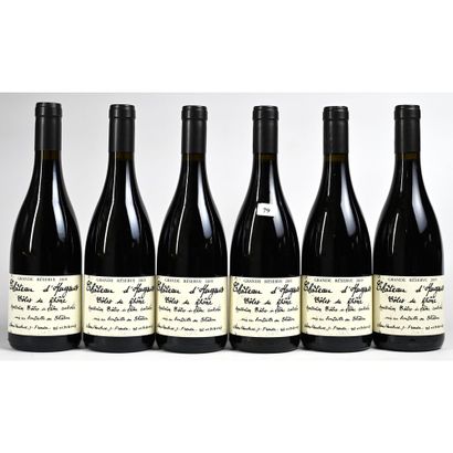 6 Btles (75cl) Château d’HUGUES, Côtes-du-Rhône...