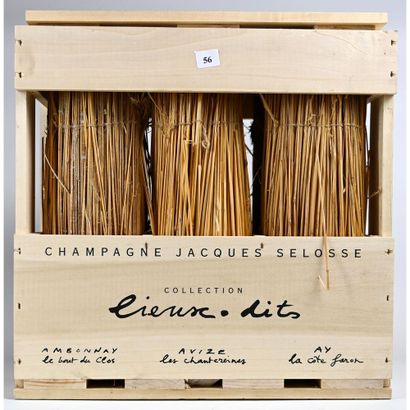 6 Btles CBO Champagne Jacques SELOSSE, Collection...