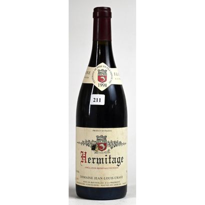 DOMAINE Jean-Louis CHAVE. 1 Btle HERMITAGE,...