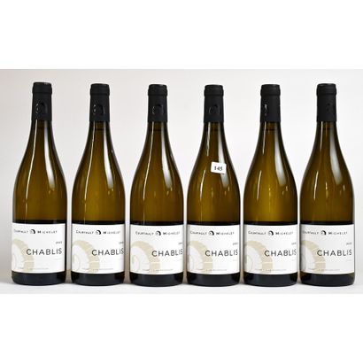 6 Btles CHABLIS, Courtault-Michelet, 2022....