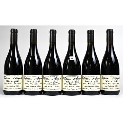 6 Btles (75cl) Château d’HUGUES, Côtes-du-Rhône...