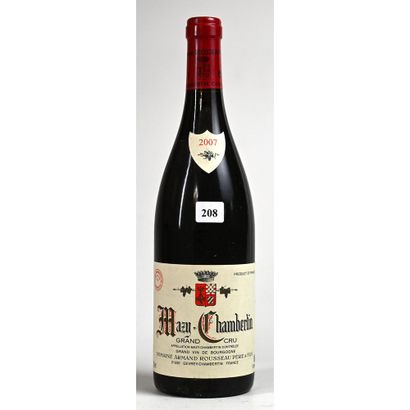 Armand ROUSSEAU Père et fils. 1 Btle MAZY-CHAMBERTIN,...