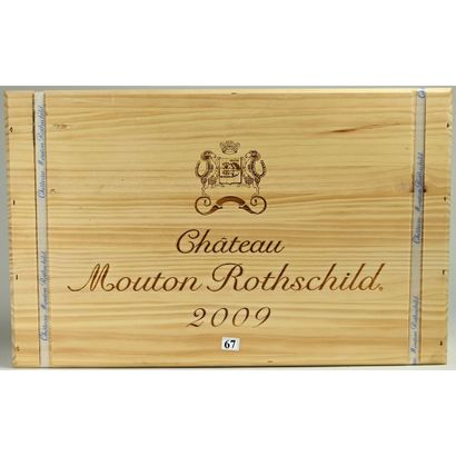 6 Btles CBO Château MOUTON ROTHSCHILD, 2009....