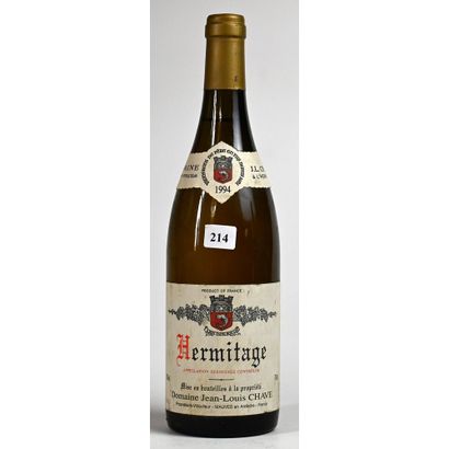 DOMAINE Jean-Louis CHAVE. 1 Btle HERMITAGE,...