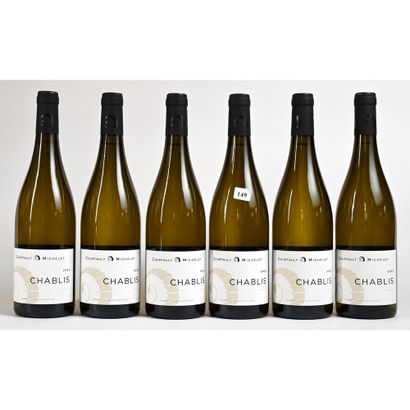6 Btles CHABLIS, Courtault-Michelet, 2022....
