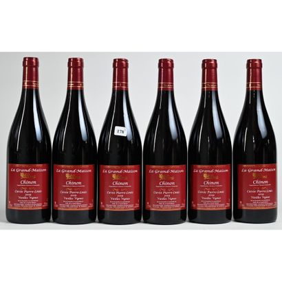 6 Btles Carton CHINON LA GRAND-MAISON, Cuvée...