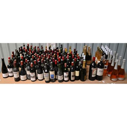 PLATEAU de Btles de BORDEAUX, du Champagne...