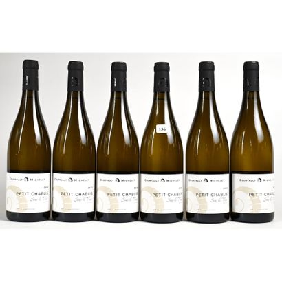 6 Btles Carton PETIT CHABLIS «Sous le Vent»,...